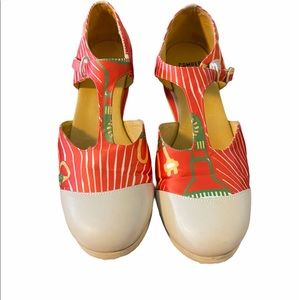 Camper RARE Chunky Y2K t strap wedge  sneaker